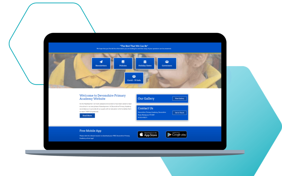 Website of the Month – June 2023 – Devonshire Primary Academy